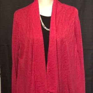 Pink wrap sweater/ cardigan